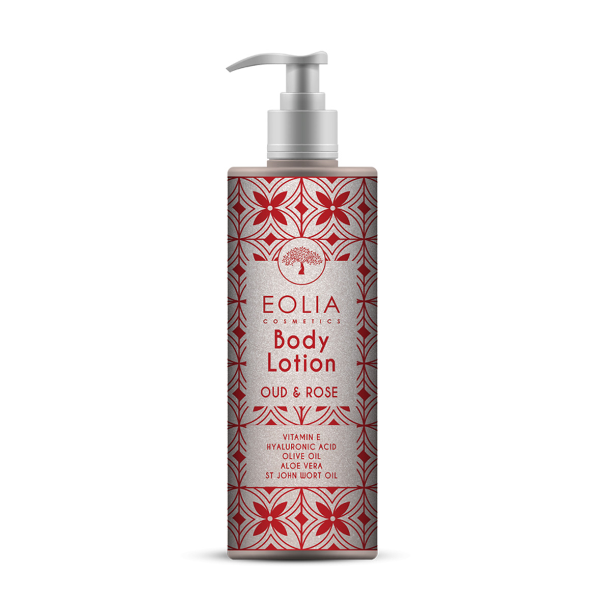 efolia8 EOLIA BODY LOTION ME ΥΑΛΟΥΡΟΝΙΚΟ OUD & ROSE 250ml - Image 1