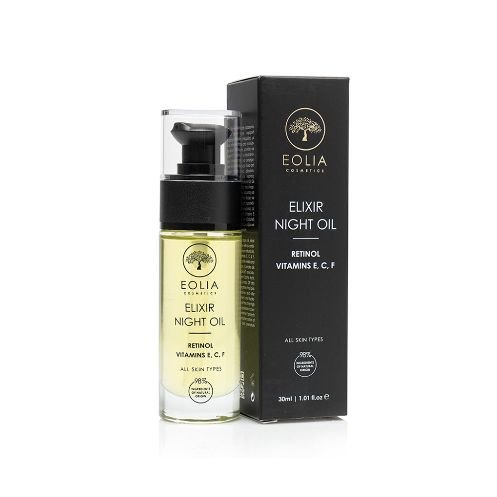 elixir night oil 02-1000x1000 EOLIA ΕΛΙΞΗΡΙΟ ΛΑΔΙ ΟΜΟΡΦΙΑΣ ΚΑΙ ΘΡΕΨΗΣ ΝΥΚΤΟΣ ME ΡΕΤΙΝΟΛΗ & ΒΙΤ ECF 30ml - Image 2