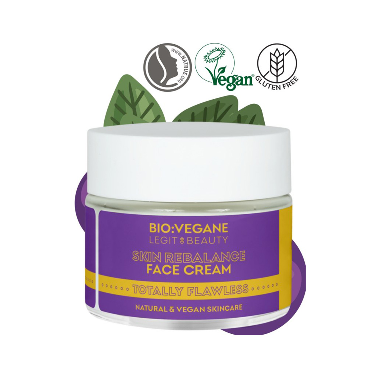 BIOVEGANE1 BIO:VÉGANE | Εξισορροπητική Κρέμα Προσώπου - Image 1