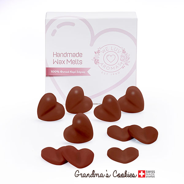 grgrgr Χειροποίητα Wax Melts Grandma’s Cookies απο 100% Φυτικό Κερί Σόγιας 10 τεμαχίων - Image 1