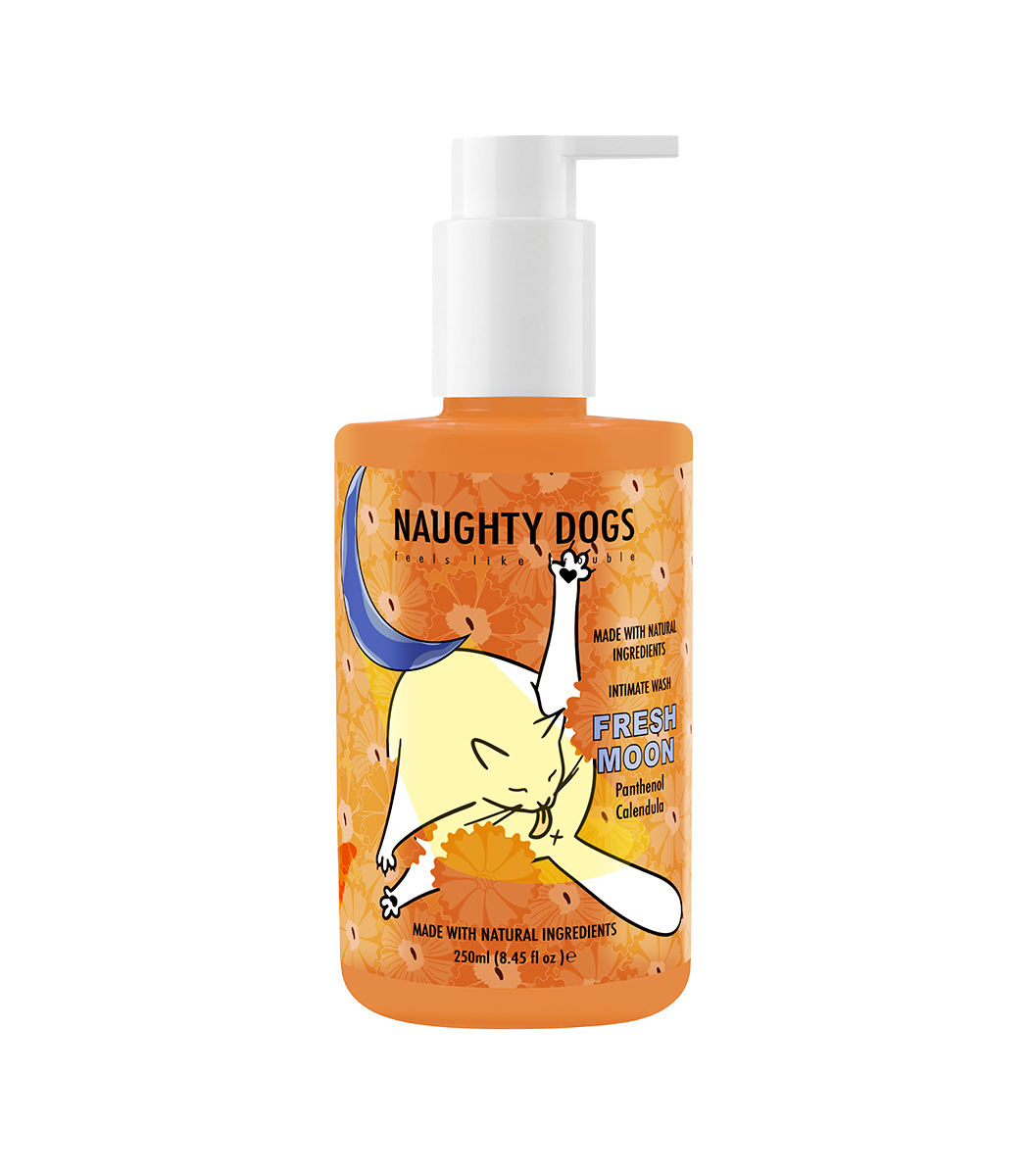 9. Naughty Dogs ΣΑΠΟΥΝΙ ΕΥΑΙΣΘΗΤΗΣ ΠΕΡΙΟΧΗΣ FRESH MOON 250ml - Image 1