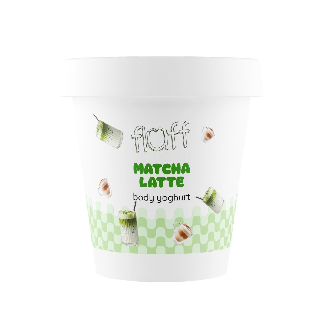 Beauty_Pin_Fluff_Matcha_Latte_Body_Yoghurt_180ml Fluff Matcha Latte Body Yoghurt 180ml - Image 1