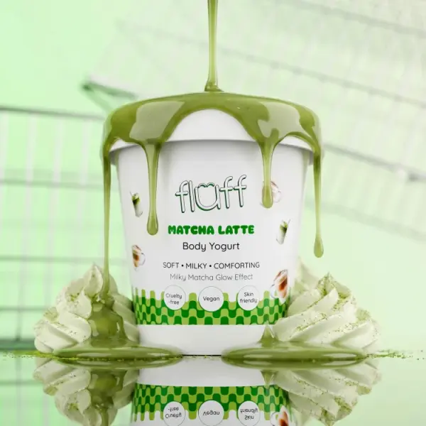 Beauty_Pin_Fluff_Matcha_Latte_Body_Yoghurt_180ml_a-600x600 Fluff Matcha Latte Body Yoghurt 180ml - Image 2