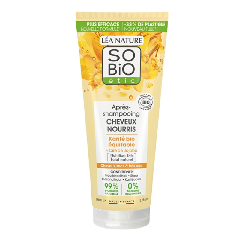 ΣΟΒΙΟ11 SO’BiO etic - Argan Ceramides & Shea Butter Hair Conditioner - Image 1