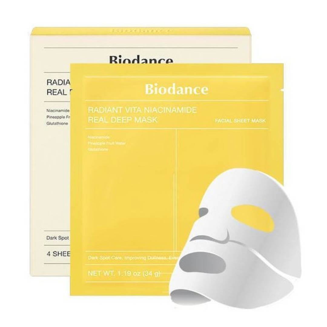MASK2 Biodance Radiant Vita Niacinamide Real Deep Mask 1 τμχ - Image 1