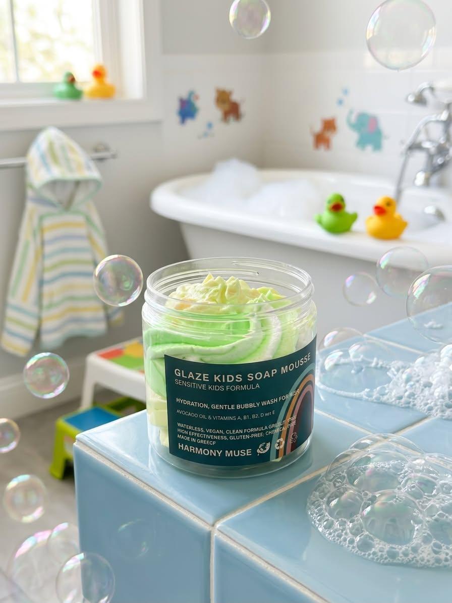 1000010861 UNICORN GLAZE KIDS SOAP MOUSSE - Image 1