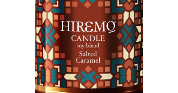 HIREMO SOY BLEND CANDLE SALTED CARAMEL HIREMO SOY BLEND CANDLE SALTED CARAMEL - Image 2